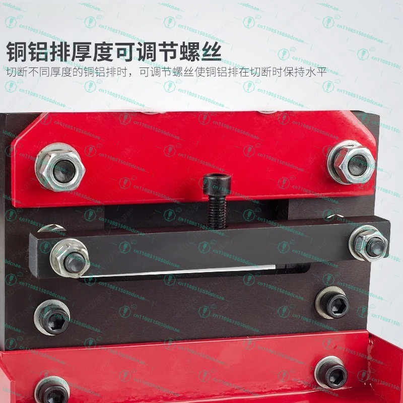 آلة قطع هيدروليكية CWC-150، آل - مراجعة Bus Bar Copper وسعره