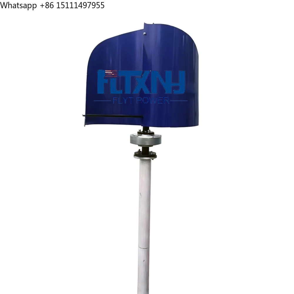 مولد رياح صامت بتصميم عمودي جد - مراجعة Mini Wind Turbine Vertical وسعره