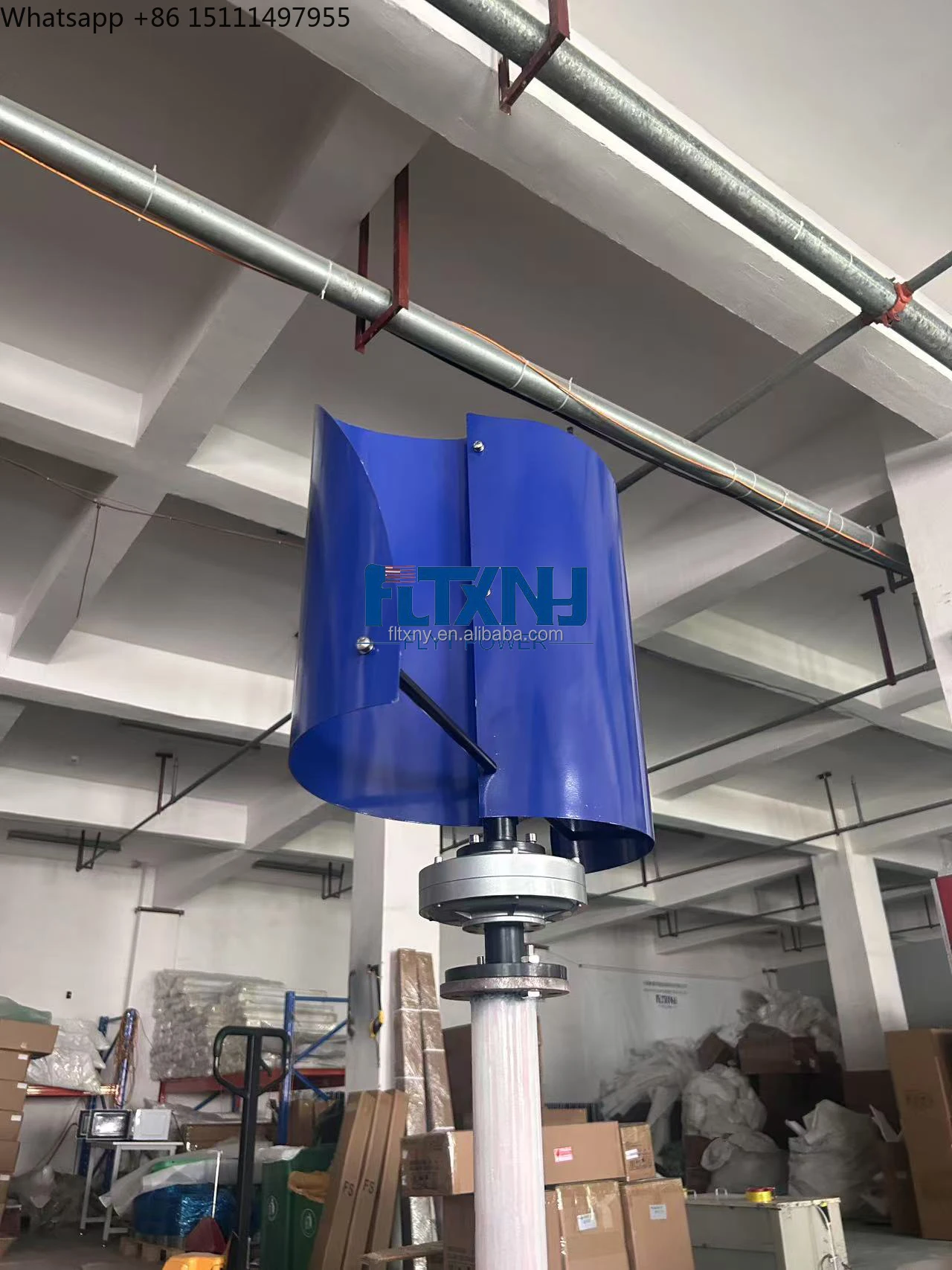 مولد رياح صامت بتصميم عمودي جد - مراجعة Mini Wind Turbine Vertical وسعره