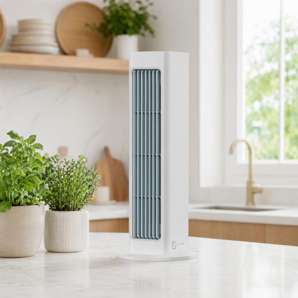 مروحة تكييف هواء محمولة بسعة 4 - مراجعة Mini Wind Turbine Vertical وسعره